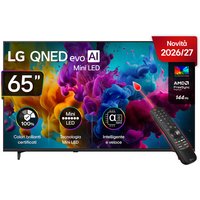 LG QNED evo AI MiniLED 65'' Serie QNED8MB 65QNED8MB6C, 4K, AI Magic Remote, HDR10 Pro, VRR 144Hz, 3 HDMI, SMART TV 2026