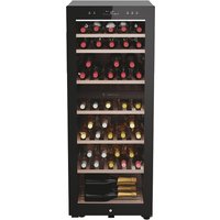 Haier Wine Bank 50 Serie 7 HWS77GDAU1 Cantinetta vino con compressore Libera installazione Nero 77 bottiglia/bottiglie