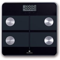 Electroline ELNFDAGS7BMI bilance pesapersone Quadrato Nero Bilancia pesapersone elettronica