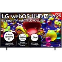 LG UHD AI 75UA74006LB TV webOS Serie UA74 75'' 4K, α7 Gen8, HDR10, 20W, 3 HDMI con Game Optimizer, Smart TV WebOS 2025