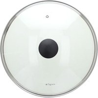Tognana Porcellane V9558W70NBO coperchio per pentola Rotondo Nero, Trasparente