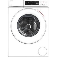 Sharp ES-NFA6102WD lavatrice Caricamento frontale 6 kg 1000 Giri/min Bianco