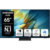 Samsung OLED AI TV 65'' QE65S95FATXZT 4K, Processore NQ4 AI Gen3, 4K AI Upscaling Pro, Glare Free, OLED HDR Pro, Dolby Atmos & OTS+, Infinity One Design,