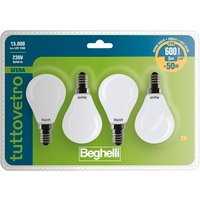 Beghelli 56386BL Lampadina a risparmio energetico Bianco 5 W E14 E