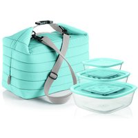 Fratelli Guzzini On the Go borsa termica Blu, Trasparente, Bianco