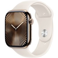 Apple Watch Series 10 Serie 10 GPS + Cellular 46mm Cassa in Titanio color Oro con Galassia Sport Band - M/L