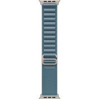 Apple Alpine Loop blu chiaro (49 mm) - Small - Titanio naturale