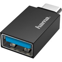 Hama Adattatore USB Type C M / USB A F, USB 3.2 gen.1, nero