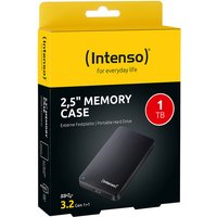 Intenso 1TB 2.5'' Memory Case USB 3.0 esterno Nero