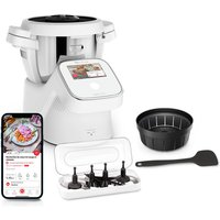 Moulinex Robot da cucina multifunzione i-Companion Touch, Funzione Cottura, Capacità 3L, Schermo Touch