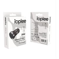 IOPLEE Caricatore da Auto 1 porta USB-C 20W