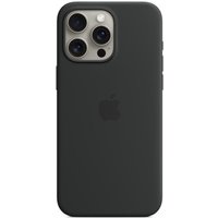 Apple Custodia MagSafe in silicone per iPhone 15 Pro Max - Nero