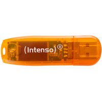 Intenso USB 2.0 Rainbow 64GB Arancio