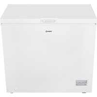 Indesit INCF 1984 E Congelatore orizzontale a libera installazione, Statico , 90 cm, Classe E, Bianco, 40 db, h 85cm