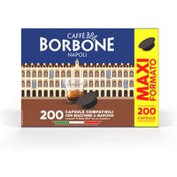 Caffè Borbone Capsule Compatibili sistema A Modo mio - Miscela Decisa - 200 capsule