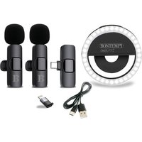Bontempi 60 4120 microfono Nero Microfono Lavalier/Lapel