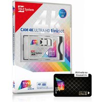 TELE System CAM tivùsat 4K Ultra HD Modulo di accesso condizionato (CAM)