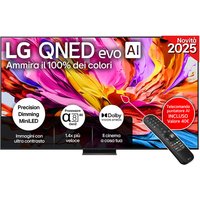LG QNED evo AI 100'' Serie QNED86 100QNED86A6, MiniLED 4K, Dimming Pro, Dolby Vision, SMART TV 2025