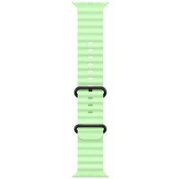 Apple Cinturino Ocean verde neon (49 mm) - Titanio nero