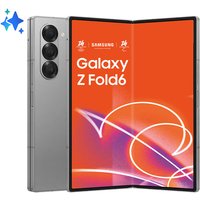 Samsung Galaxy Z Fold6 Smartphone AI, 512GB, RAM 12GB, Display 6,3''/7,6'' Dynamic AMOLED 2X, Silver Shadow