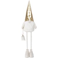 Joia Home 80259 statuetta e statua ornamentale Oro, Grigio, Bianco Ferro, Poliestere, Polipropilene (PP), Sabbia
