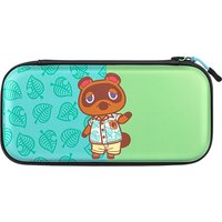 PDP Slim Deluxe: Animal Crossing Tom Nook Custodia rigida Nintendo Blu, Verde