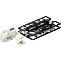 bticino 3633DB prolunghe e multiple 3 m 3 presa(e) AC Nero, Bianco