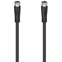 Hama Cavo SAT M/SAT M, 1,5 metri, 90 dB, nero