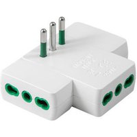 FANTON 87225RM adattatore per presa di corrente Tipo L (IT) Bianco