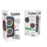 IOPLEE Cassa Speaker Verticale da Terra 40W - Nero