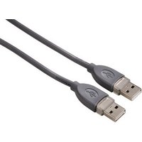 Hama Cavo USB A 2.0/USB A 2.0, 1,8 metri, grigio, 1 stella