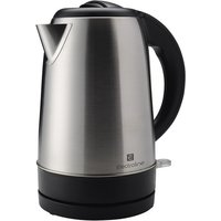 Electroline EDK401X bollitore elettrico 1,7 L 2200 W Nero, Acciaio inox
