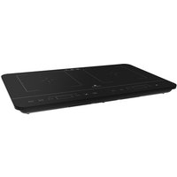 Electroline ELNFDATHI3500B piano cottura Nero Superficie piana Piano cottura a induzione 2 Fornello(i)