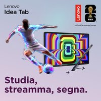 Lenovo Idea Tab - Display 11'' 2.5K (2560x1600) IPS 500nits 90Hz - CPU MediaTek Dimensity 6300 - RAM 6GB - Memoria 128GB UFS - Grafica ARM Mali G57 MC2 -