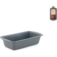 H&H Stampo Plumcake Deli Chef in alluminio con rivestimento antiaderente colore grigio cm 25,5