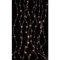 Regalo Tenda 400 micro LED con controller e cascate alternate (luce fissa e 8 giochi di luce) da interno/esterno