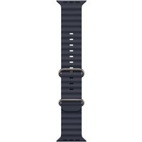 Apple Cinturino Ocean blu navy (49 mm) - Titanio naturale