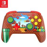 Turtle Beach Rematch Mario Bricks Controller da gaming wireless per Nintendo Switch. Funziona anche con Nintendo Switch 2 - Pulsante C non disponibile.