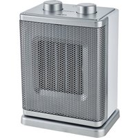 Smartway WFPH907O stufetta elettrica Interno Argento 1800 W Riscaldatore ambiente elettrico con ventilatore