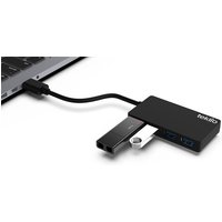 IOPLEE HPG-HC34A hub di interfaccia USB 3.2 Gen 1 (3.1 Gen 1) Type-A 5000 Mbit/s Nero