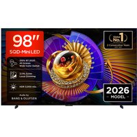 TCL C7L TV 98C7L SQD‑Mini LED da 98'', 4K HDR, 3000 nit, 2.176 zone di dimming, Google TV, 144Hz, Dolby Vision & Atmos, Audio Bang & Olufsen