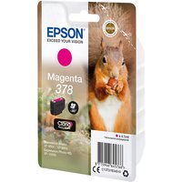 Epson Squirrel Inchiostro magenta singolo Claria Photo HD Scoiattolo 378