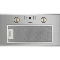 Glem Gas GHF545IX cappa aspirante Incassato Acciaio inox 500 m³/h