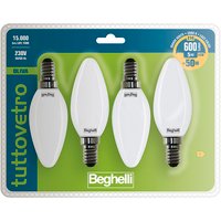 Beghelli 56383BL Lampadina a risparmio energetico Bianco 5 W E14 E