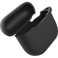 Eva Fruit Custodia AirPods 3 in silicone morbido con base piatta - nero