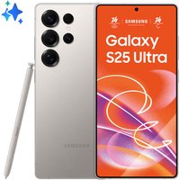 Samsung Galaxy S25 Ultra Smartphone AI, Display 6.9'' QHD+ Dynamic AMOLED 2X, Fotocamera 200MP, RAM 12GB, 256GB, 5.000 mAh, Titanium Gray
