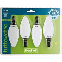 Beghelli 56385BL Lampadina a risparmio energetico Bianco 5 W E14 E