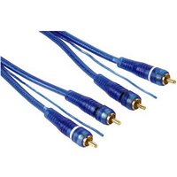 Hama Cavo 2 RCA M / 2 RCA M con remote, blu, 5,5 m