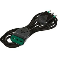 FANTON 92691 prolunghe e multiple 3 m 1 presa(e) AC Interno Nero