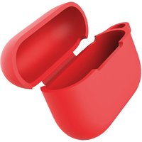 Eva Fruit Custodia AirPods Pro in silicone morbido con base piatta - rosso